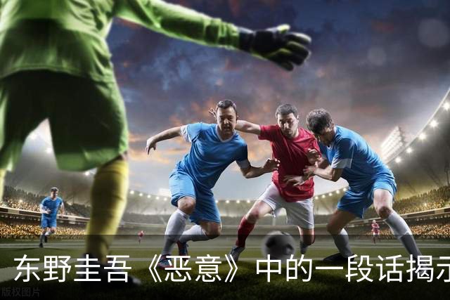 东野圭吾《恶意》中的一段话揭示易中天被围攻的根源